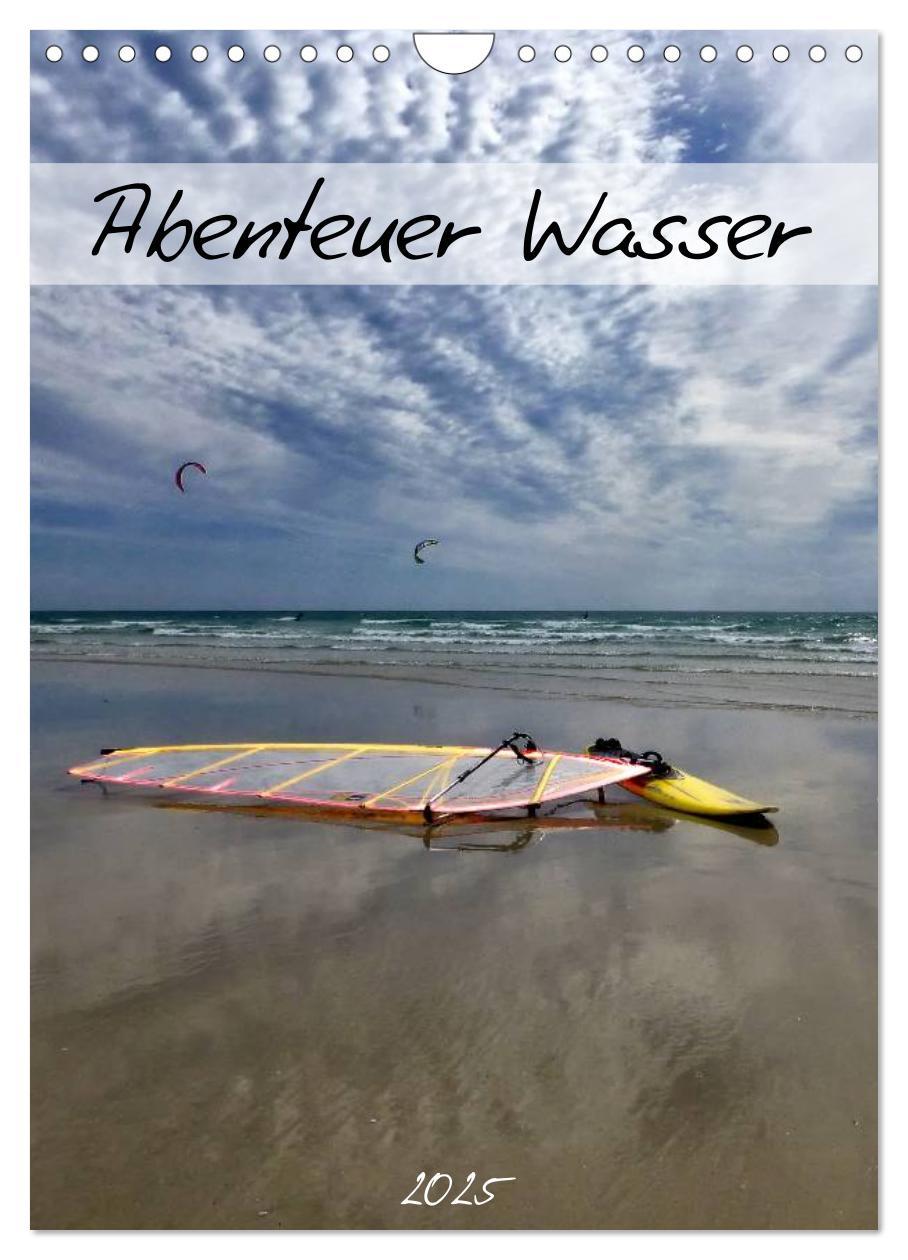 Cover: 9783457033326 | Abenteuer Wasser (Wandkalender 2025 DIN A4 hoch), CALVENDO...