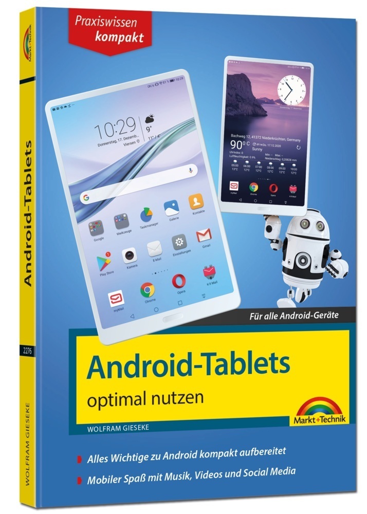 Cover: 9783959822763 | Android Tablets | Wolfram Gieseke | Taschenbuch | 256 S. | Deutsch