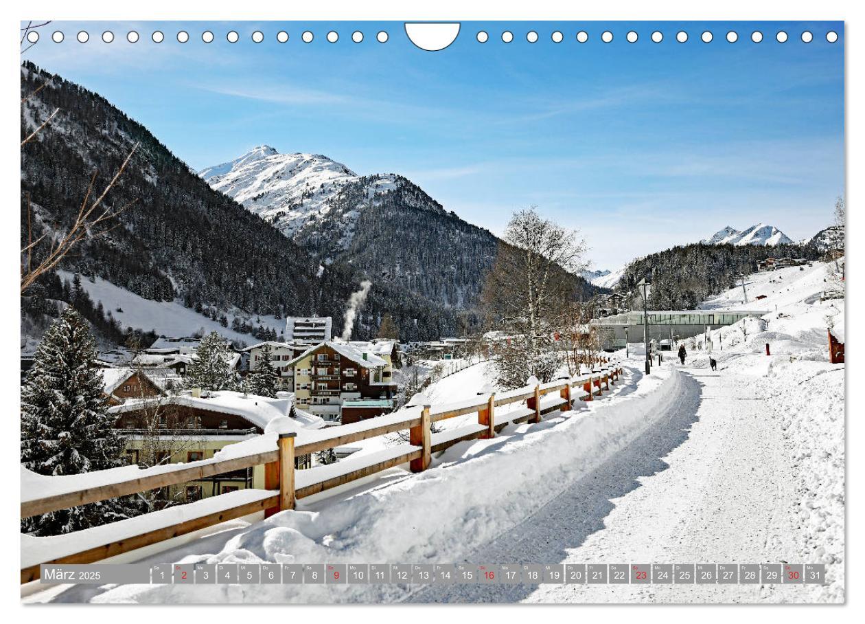 Bild: 9783435160617 | St. Anton am Arlberg (Wandkalender 2025 DIN A4 quer), CALVENDO...