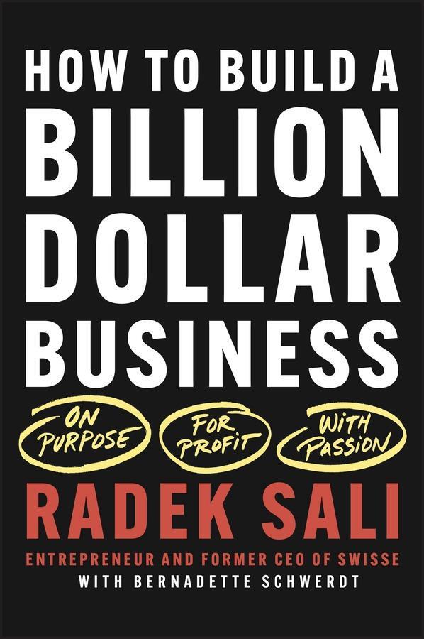 Cover: 9781394216048 | How to Build a Billion-Dollar Business | Radek Sali | Taschenbuch