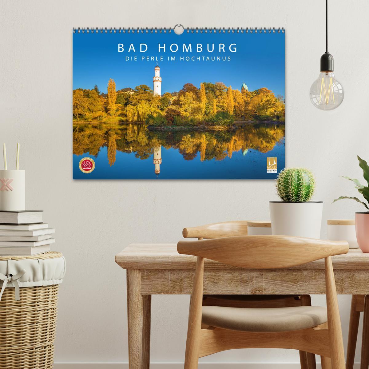 Bild: 9783435389650 | Bad Homburg - Die Perle im Hochtaunus (Wandkalender 2025 DIN A3...