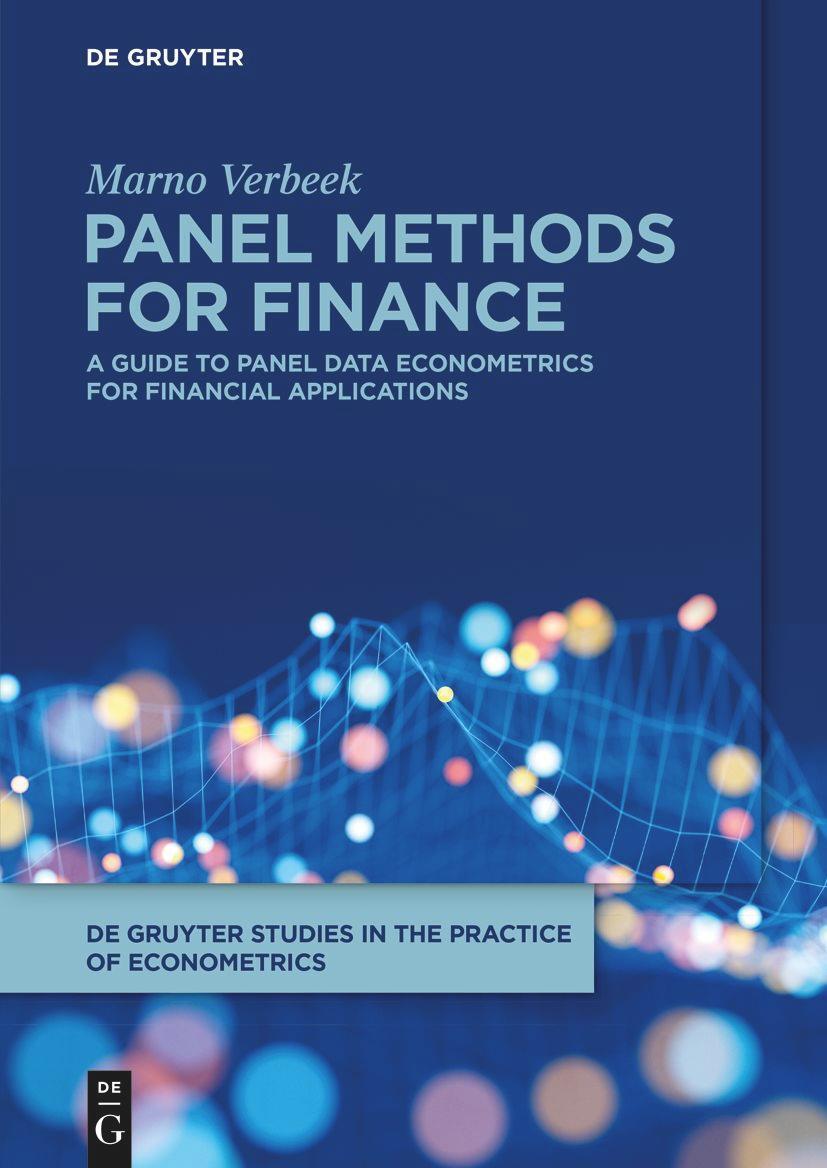 Cover: 9783110660135 | Panel Methods for Finance | Marno Verbeek | Taschenbuch | Englisch