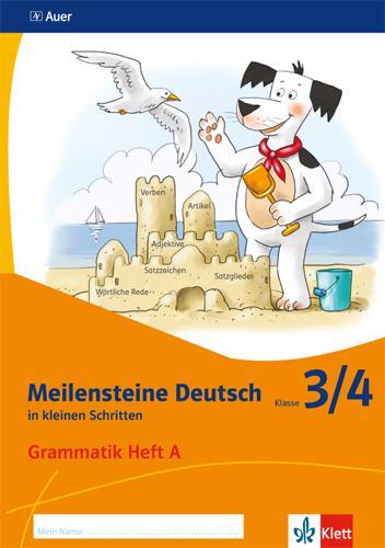 Cover: 9783120071532 | Meilensteine. Deutsch Grammatik Heft A Klasse 3/4 Ausgabe ab 2017