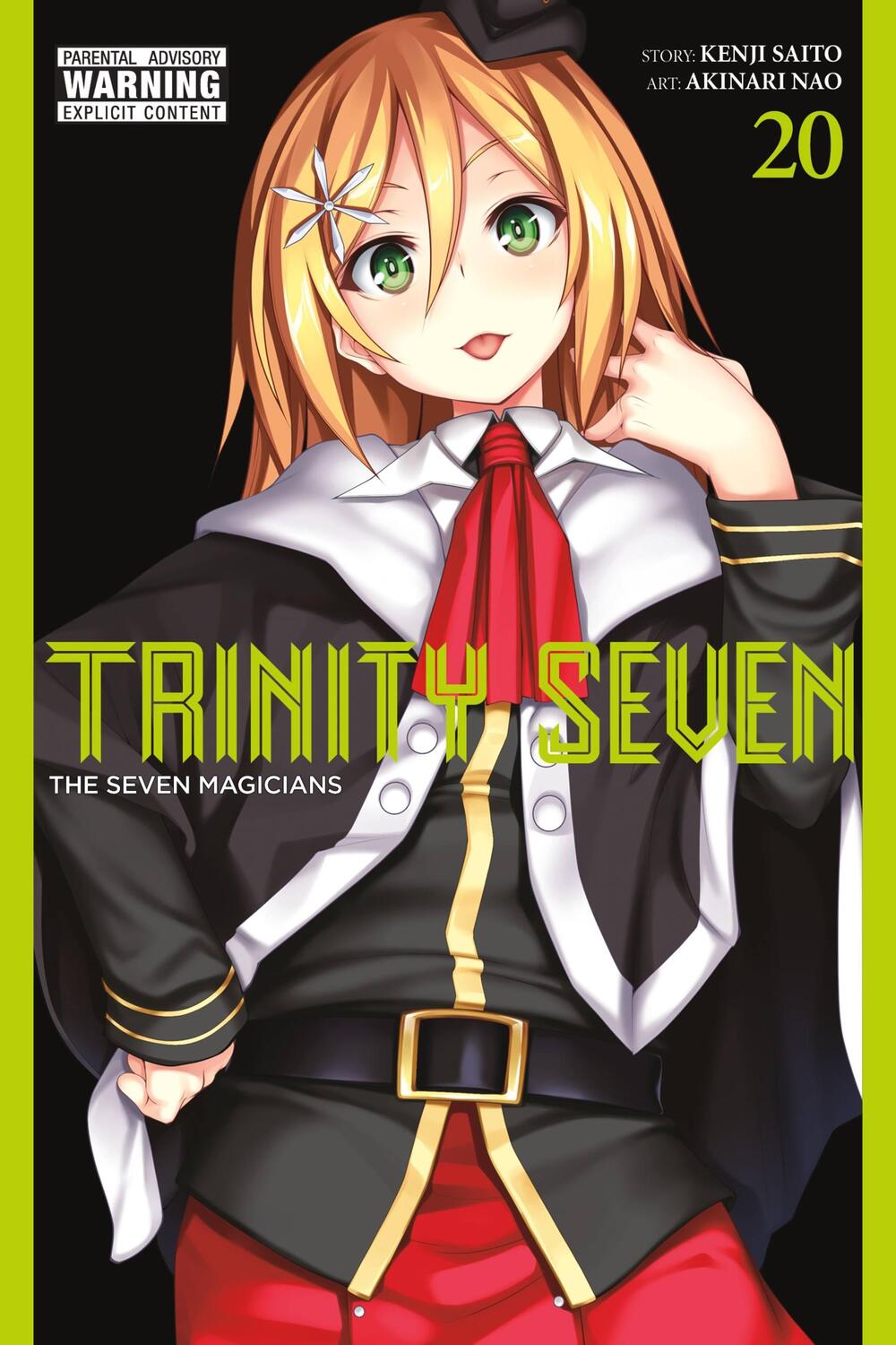 Cover: 9781975310417 | Trinity Seven, Vol. 20: The Seven Magicians | Kenji Saito | Buch
