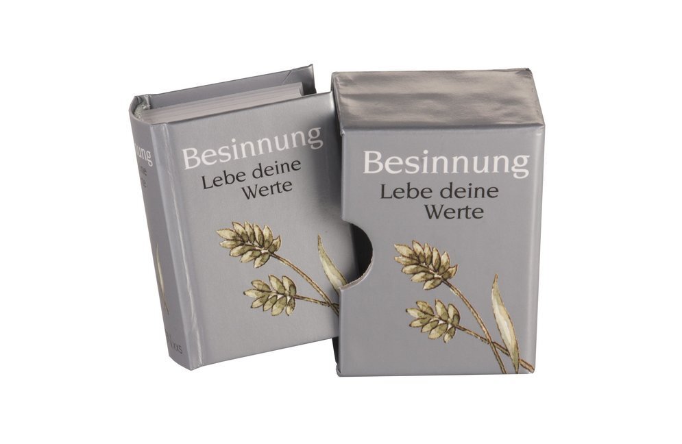 Cover: 9783954088102 | Besinnung | Lebe deine Werte. Miniaturbuch | Buch | In Schuber | 2015