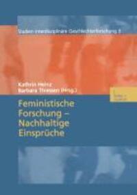 Cover: 9783810032560 | Feministische Forschung ¿ Nachhaltige Einsprüche | Thiessen (u. a.)
