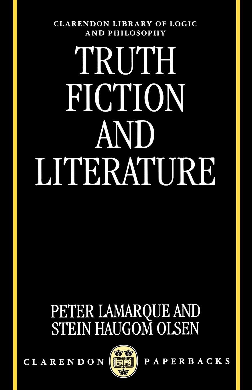 Cover: 9780198236818 | Truth, Fiction, and Literature | A Philosophical Perspective | Buch