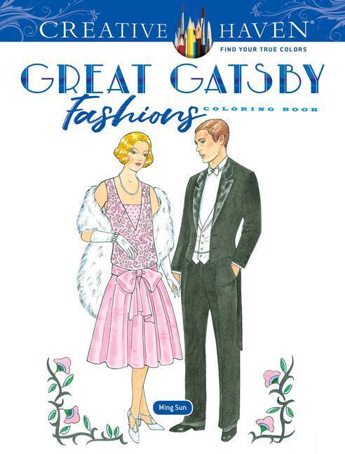 Cover: 9780486845494 | Creative Haven Great Gatsby Fashions Coloring Book | Ming-Ju Sun