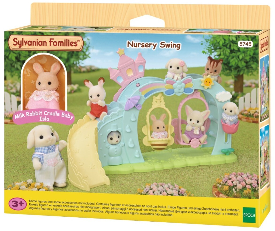 Cover: 5054131057452 | Sylvanian Families 5745 - Nursery Swing, Erlebniskindergarten...