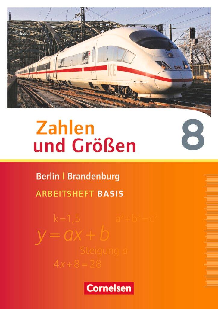 Cover: 9783060412518 | Zahlen und Größen 8. Schuljahr - Berlin und Brandenburg -...