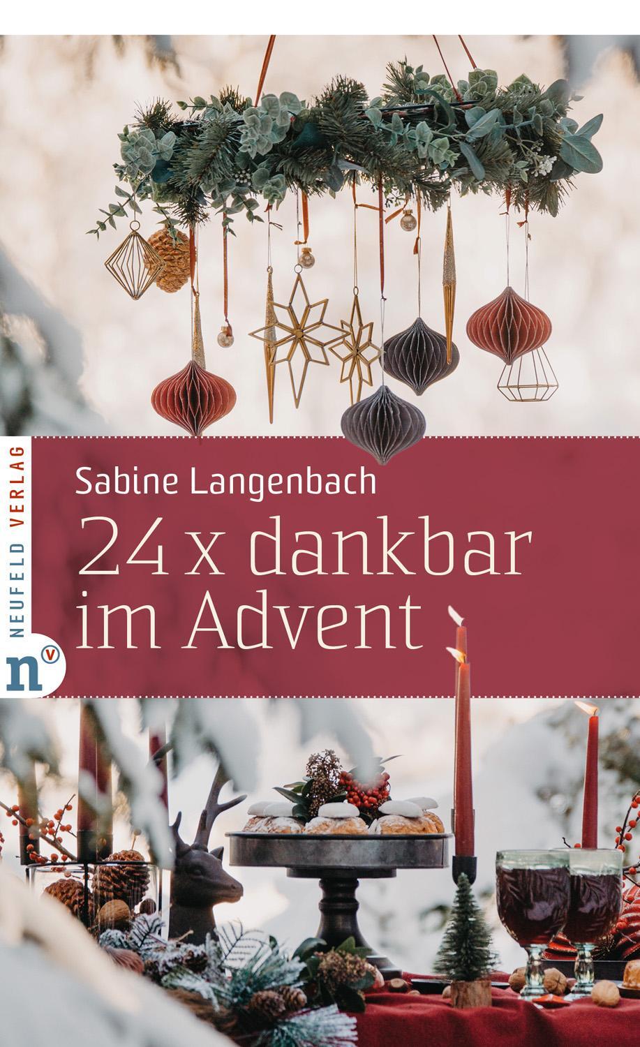 Cover: 9783862561872 | 24 x dankbar im Advent | Sabine Langenbach | Taschenbuch | 113 S.