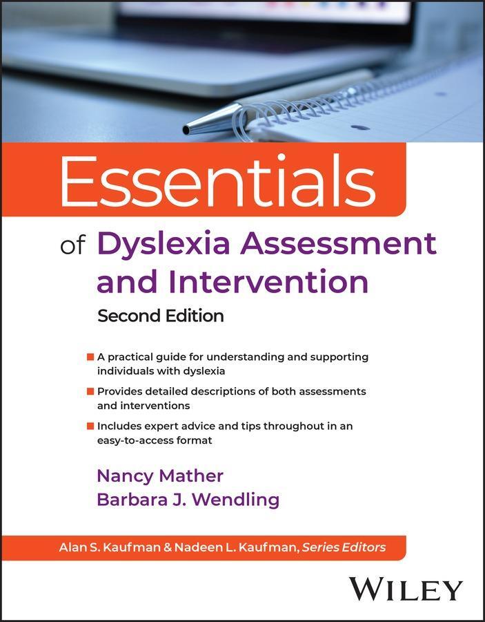Cover: 9781394229239 | Essentials of Dyslexia Assessment and Intervention | Wendling (u. a.)