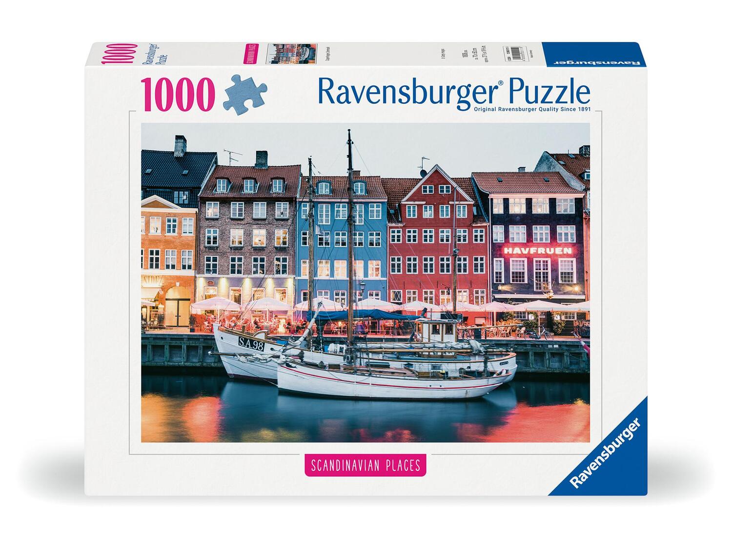 Cover: 4005555001119 | Ravensburger Puzzle Scandinavian Places 12000111 - Kopenhagen,...