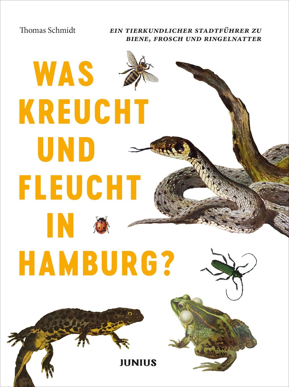 Cover: 9783885068150 | Was kreucht und fleucht in Hamburg? | Thomas Schmidt | Taschenbuch