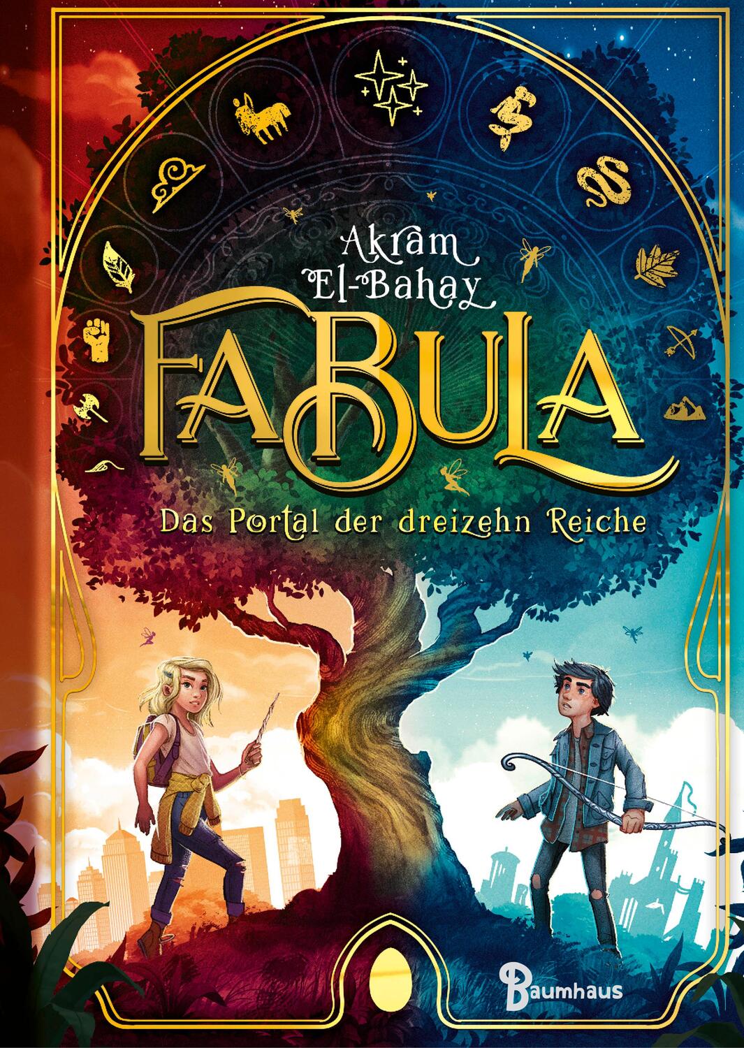 Cover: 9783833906992 | Fabula - Das Portal der dreizehn Reiche | Akram El-Bahay | Buch | 2022
