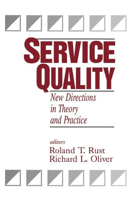 Cover: 9780803949201 | Service Quality | New Directions in Theory and Practice | Rust | Buch