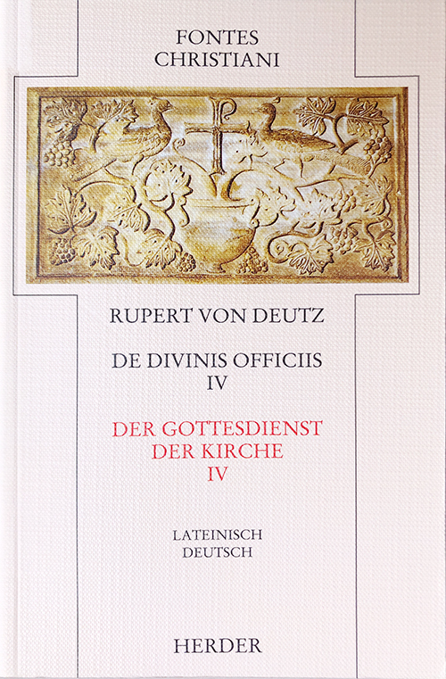 Cover: 9783451236662 | Fontes Christiani 2. Folge. Liber de divinis officiis. Tl.4 | Deutz