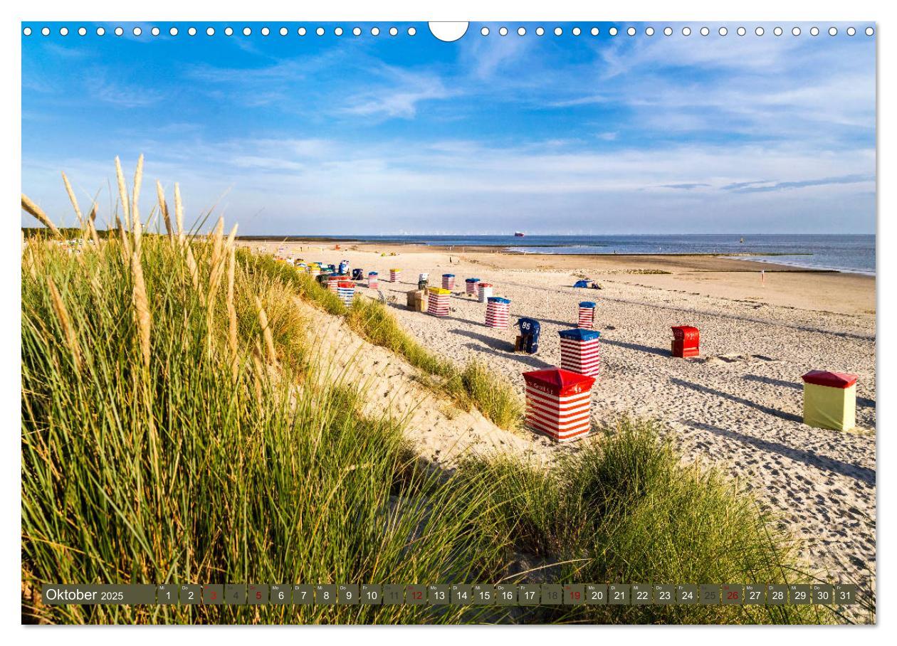 Bild: 9783435349883 | BORKUM Trauminsel in der Nordsee (Wandkalender 2025 DIN A3 quer),...