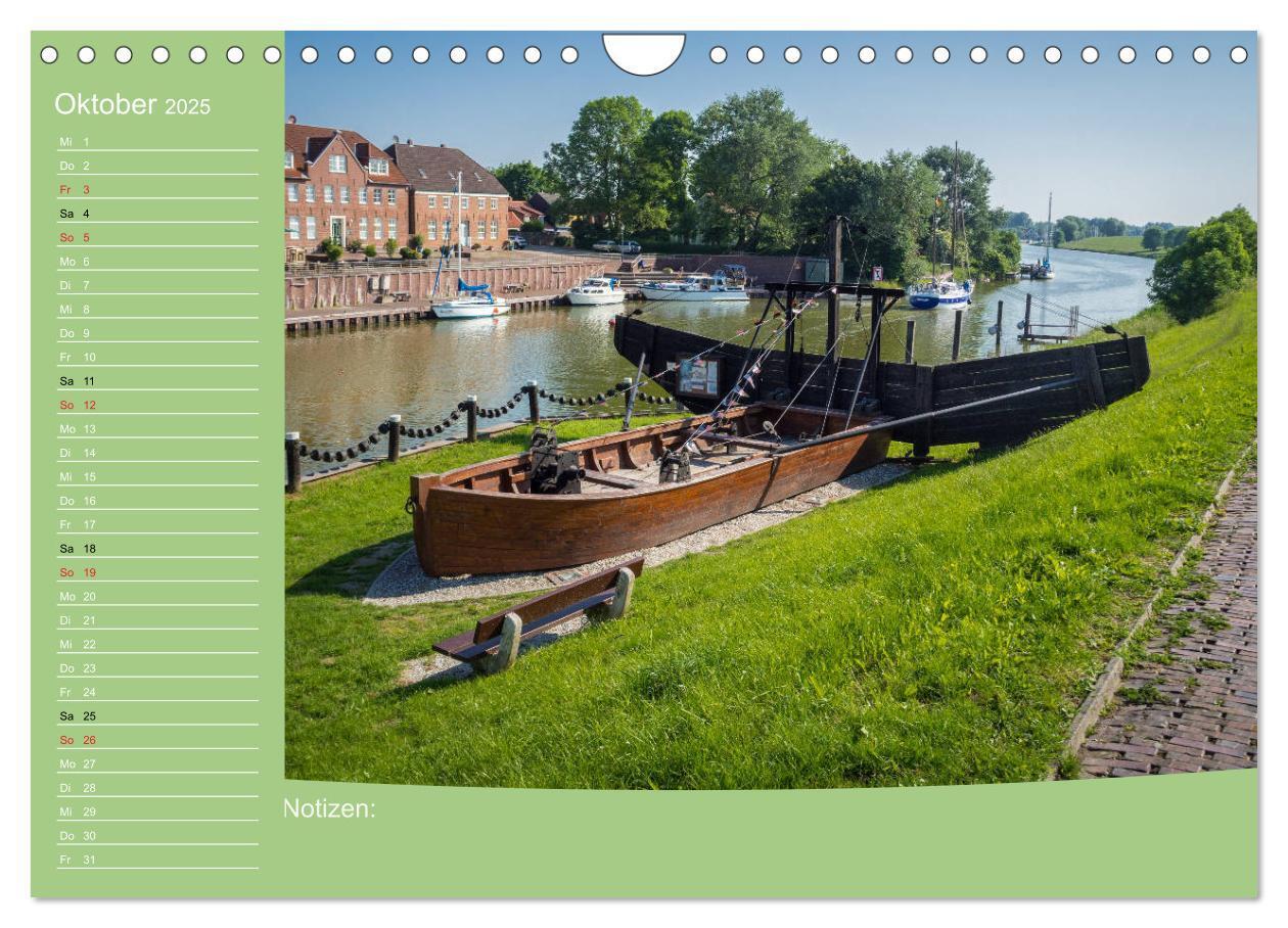 Bild: 9783435419746 | Hooksiel im Friesland (Wandkalender 2025 DIN A4 quer), CALVENDO...