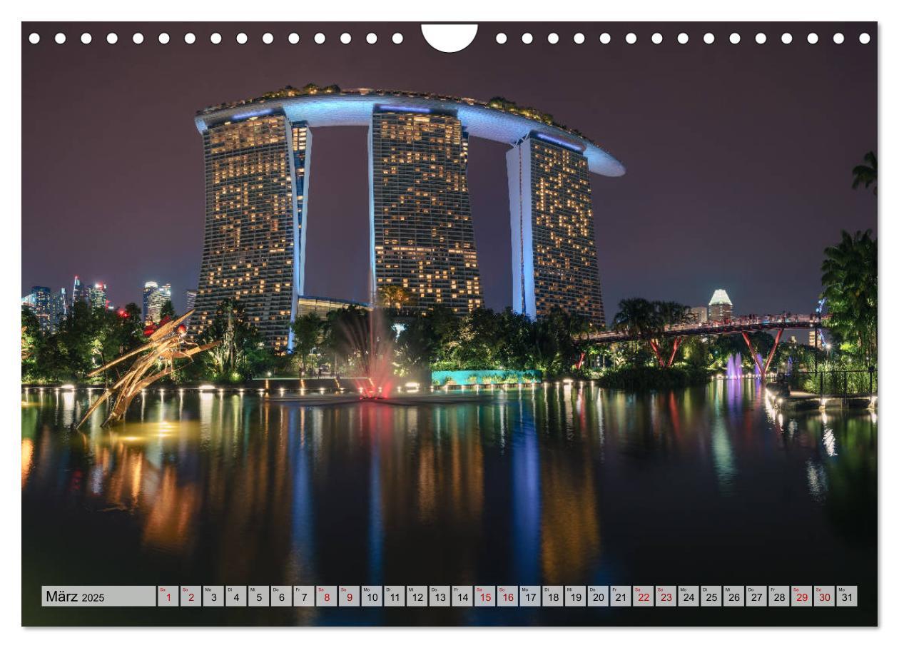 Bild: 9783435326990 | Singapur entdecken (Wandkalender 2025 DIN A4 quer), CALVENDO...