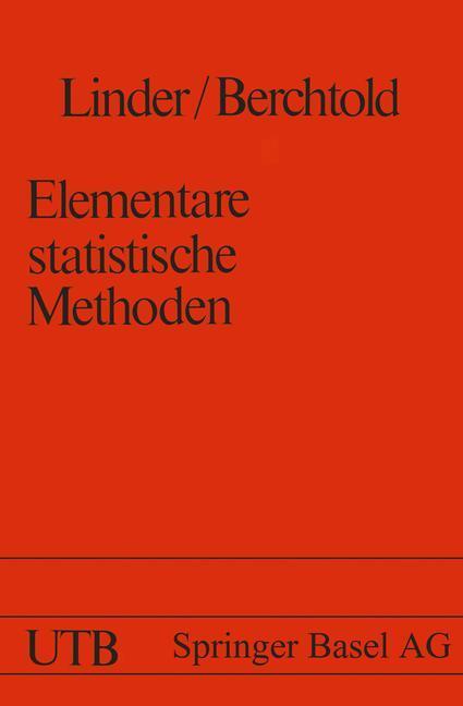 Cover: 9783764309053 | Elementare statistische Methoden | Berchtold (u. a.) | Taschenbuch