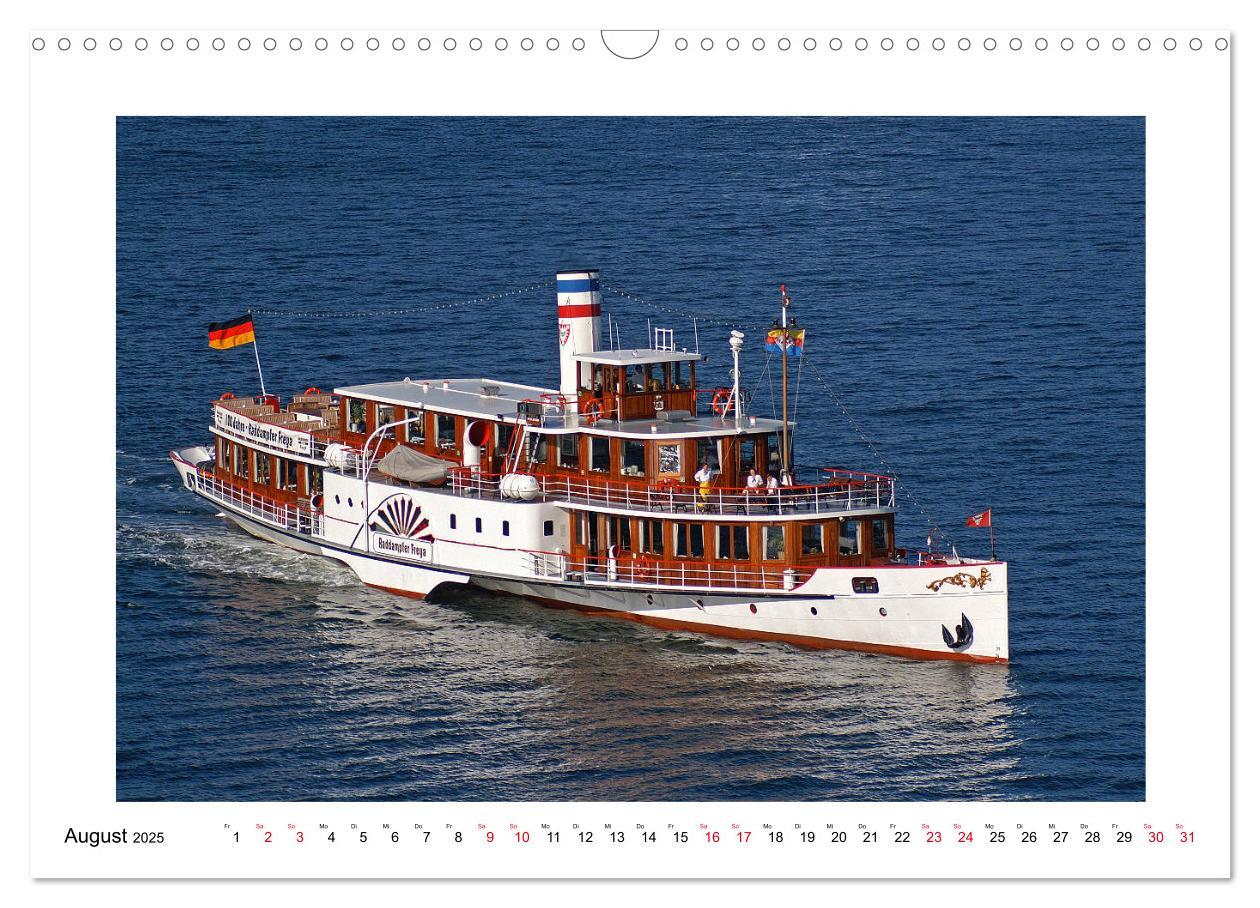 Bild: 9783435433995 | Rauchfahnen über der Ostsee - Schiffe unter Dampf (Wandkalender...