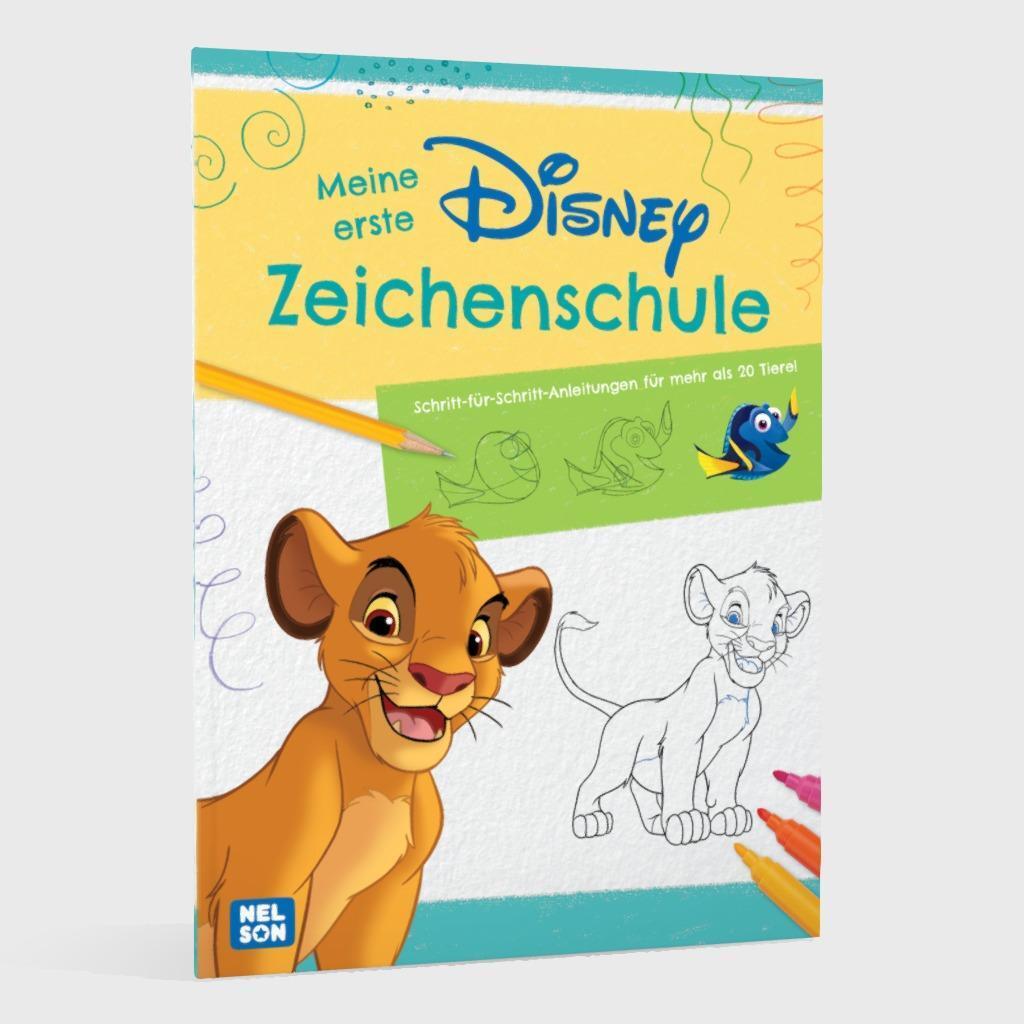 Bild: 9783845125855 | Disney Kreative Beschäftigung: Meine erste Zeichenschule | Taschenbuch