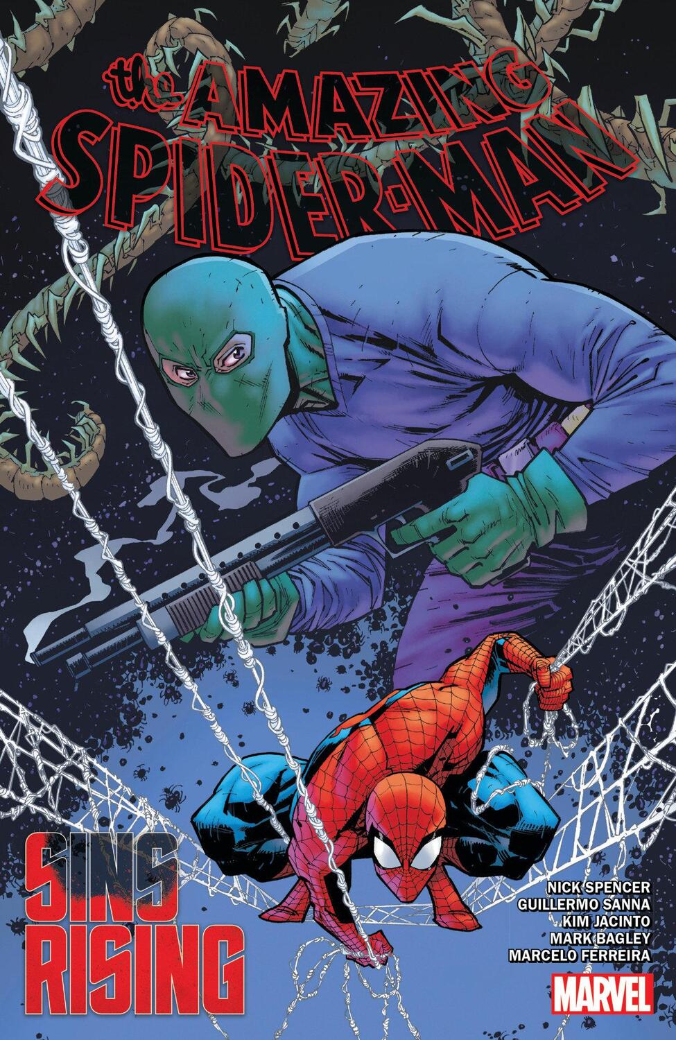 Cover: 9781302920241 | Amazing Spider-Man by Nick Spencer Vol. 9: Sins Rising | Taschenbuch