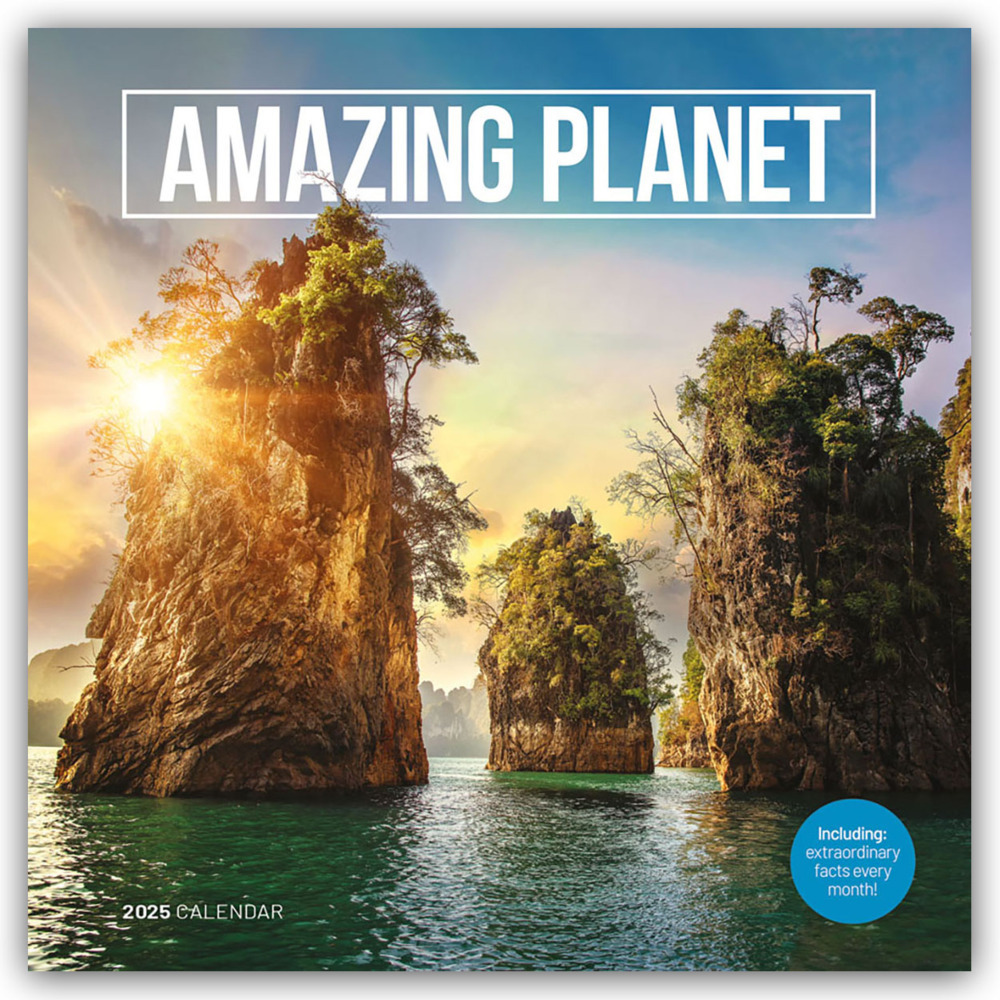 Cover: 9781529845068 | Amazing Planet - Fantastische Erde 2025 - Wand-Kalender | Calendar