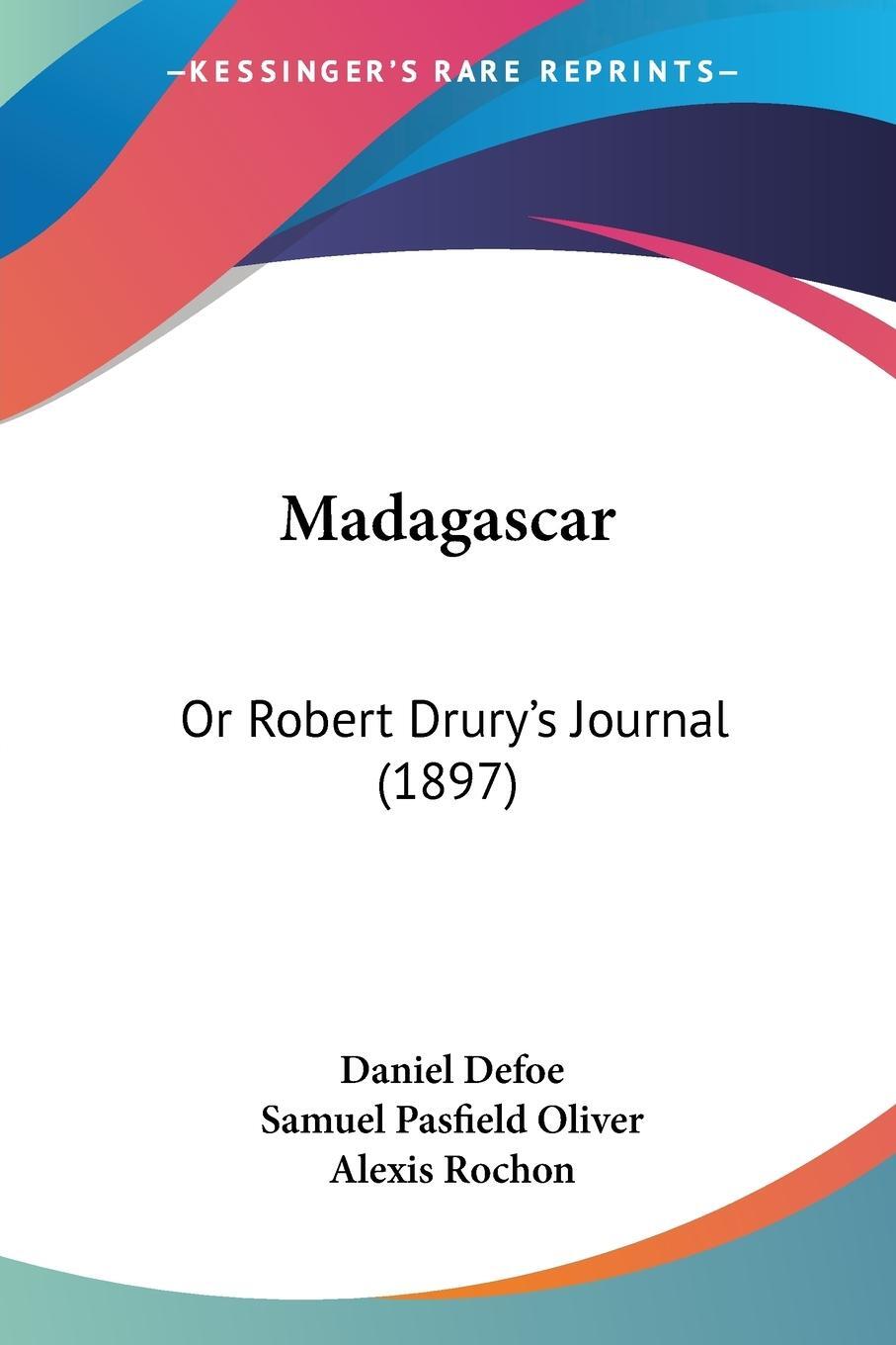 Cover: 9781120321725 | Madagascar | Or Robert Drury's Journal (1897) | Daniel Defoe | Buch