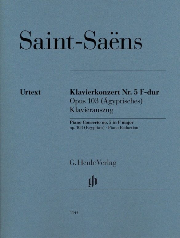 Cover: 9790201811444 | Saint-Saëns, Camille - Klavierkonzert Nr. 5 F-dur op. 103...