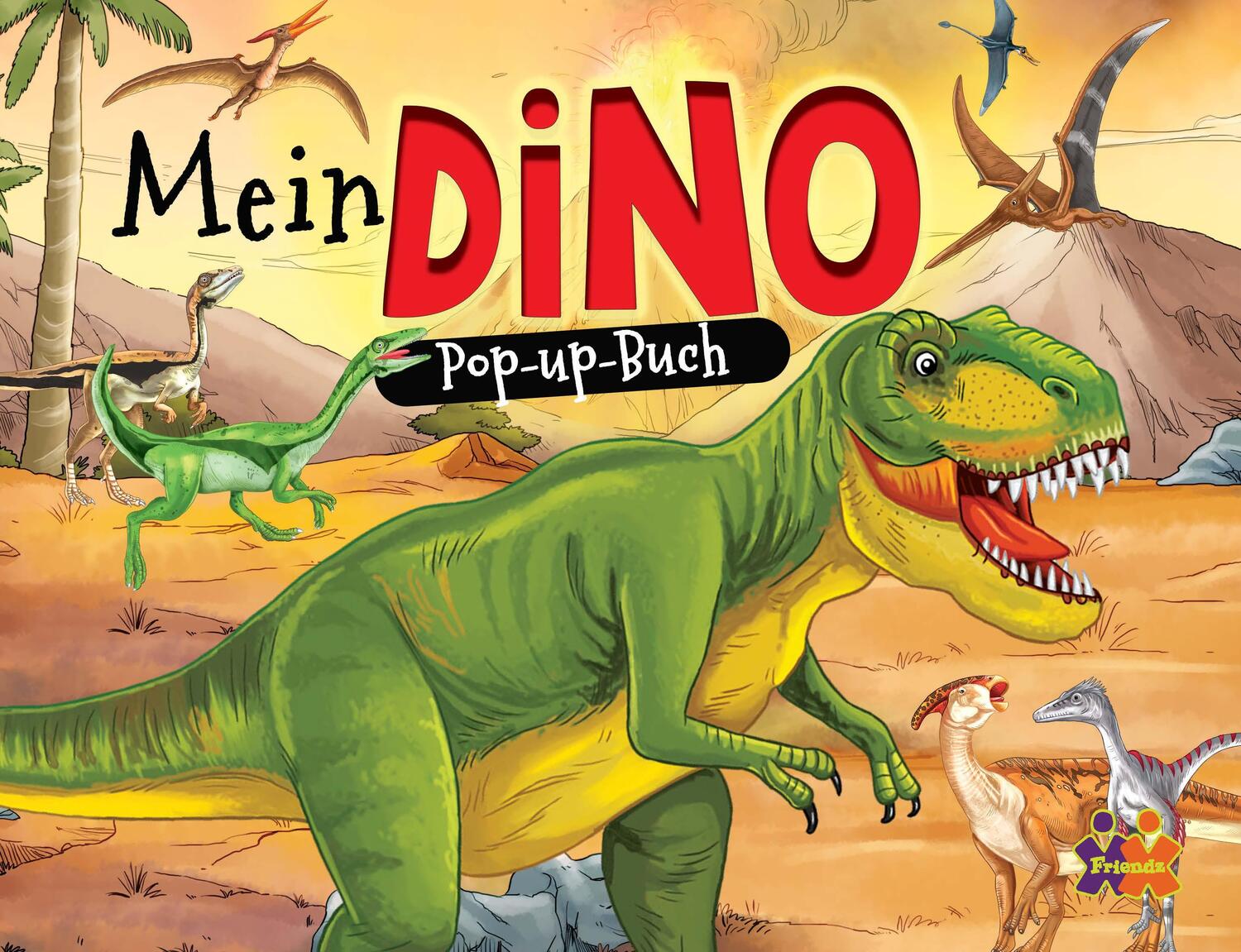 Cover: 9783863188771 | Mein Dino Pop-up Buch | Buch | 16 S. | Deutsch | 2022 | Friendz