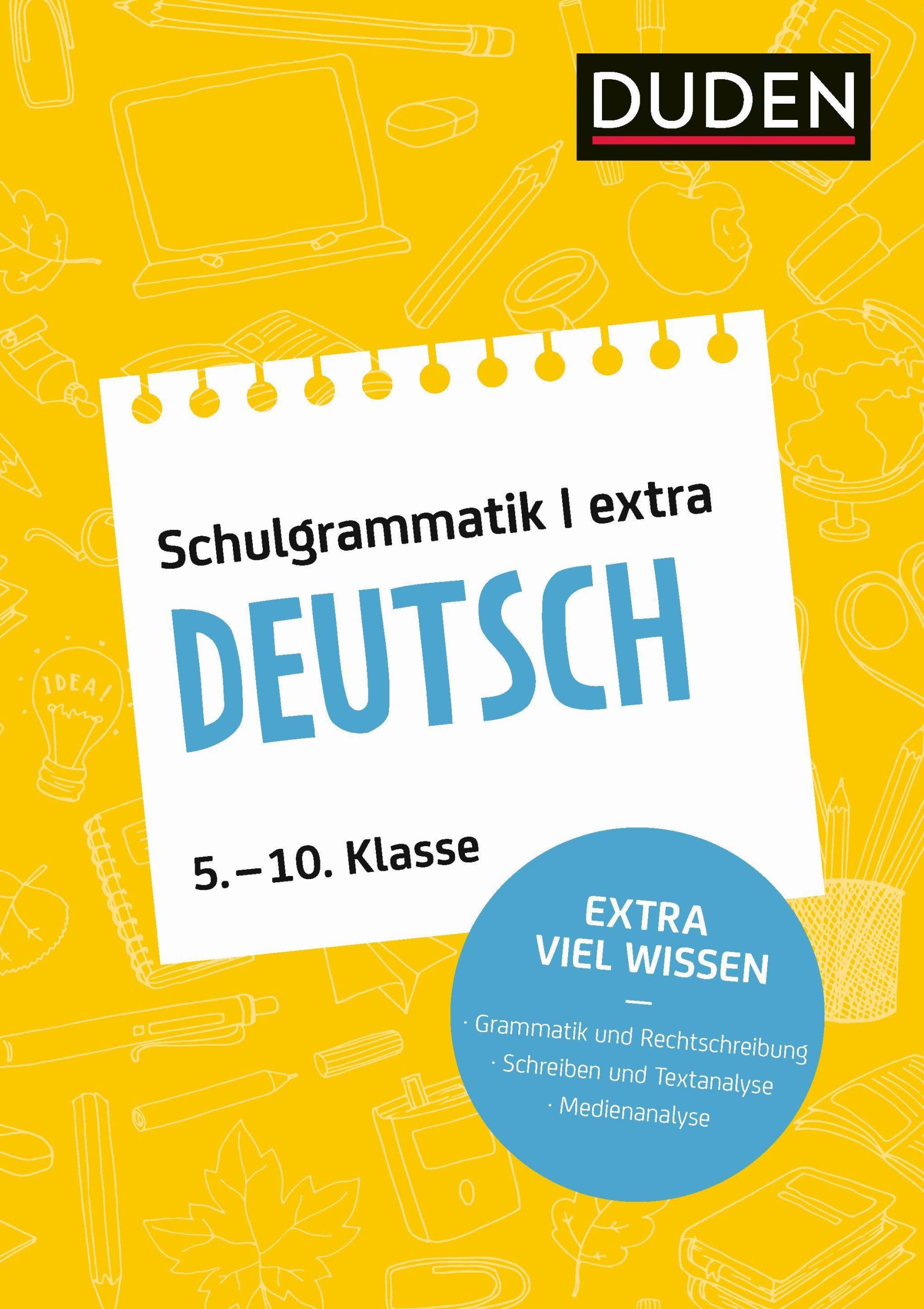 Cover: 9783411719969 | Duden Schulgrammatik extra - Deutsch | Buch | Gebunden | Deutsch