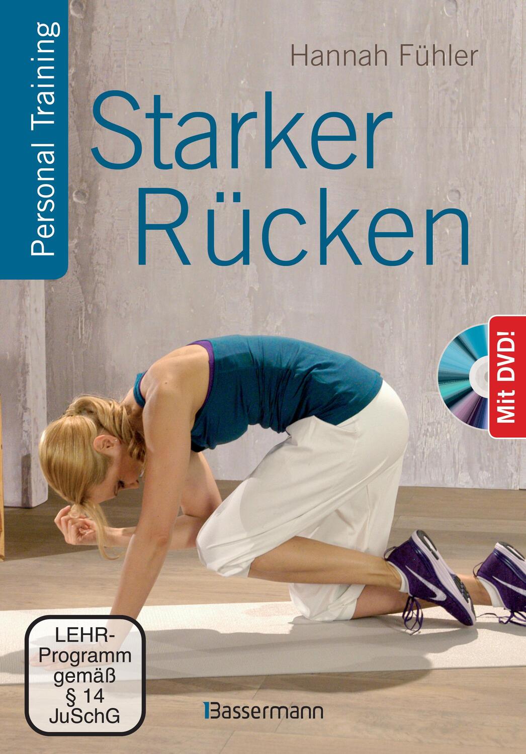 Cover: 9783809436362 | Starker Rücken + DVD | Personal Training | Hannah Fühler | Taschenbuch