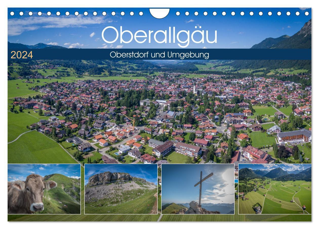 Cover: 9783675575028 | Oberallgäu - Oberstdorf und Umgebung (Wandkalender 2024 DIN A4...