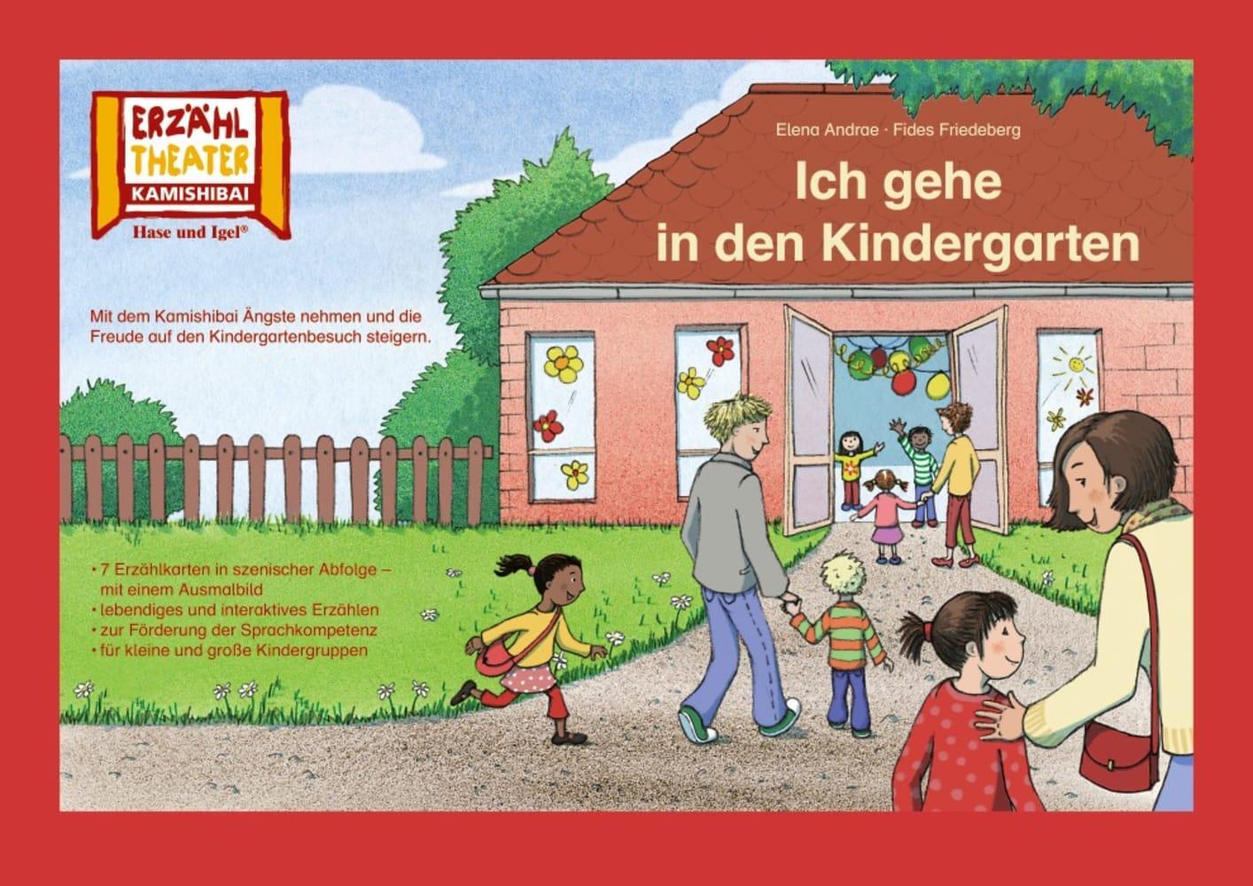 Cover: 4260505831431 | Kamishibai: Ich gehe in den Kindergarten | Elena Andrae | Box | 7 S.