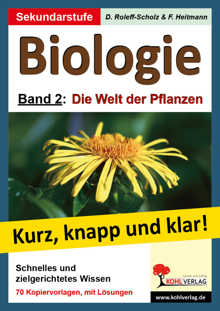Cover: 9783866325159 | Die Welt der Pflanzen | 70 Kopiervorlagen, mit Lösungen | Taschenbuch