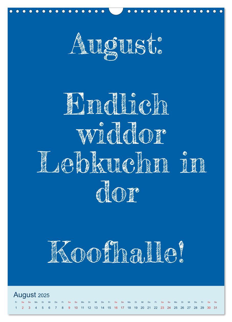 Bild: 9783435917044 | Humorvoller Mundartkalender Sachsen (Wandkalender 2025 DIN A3...