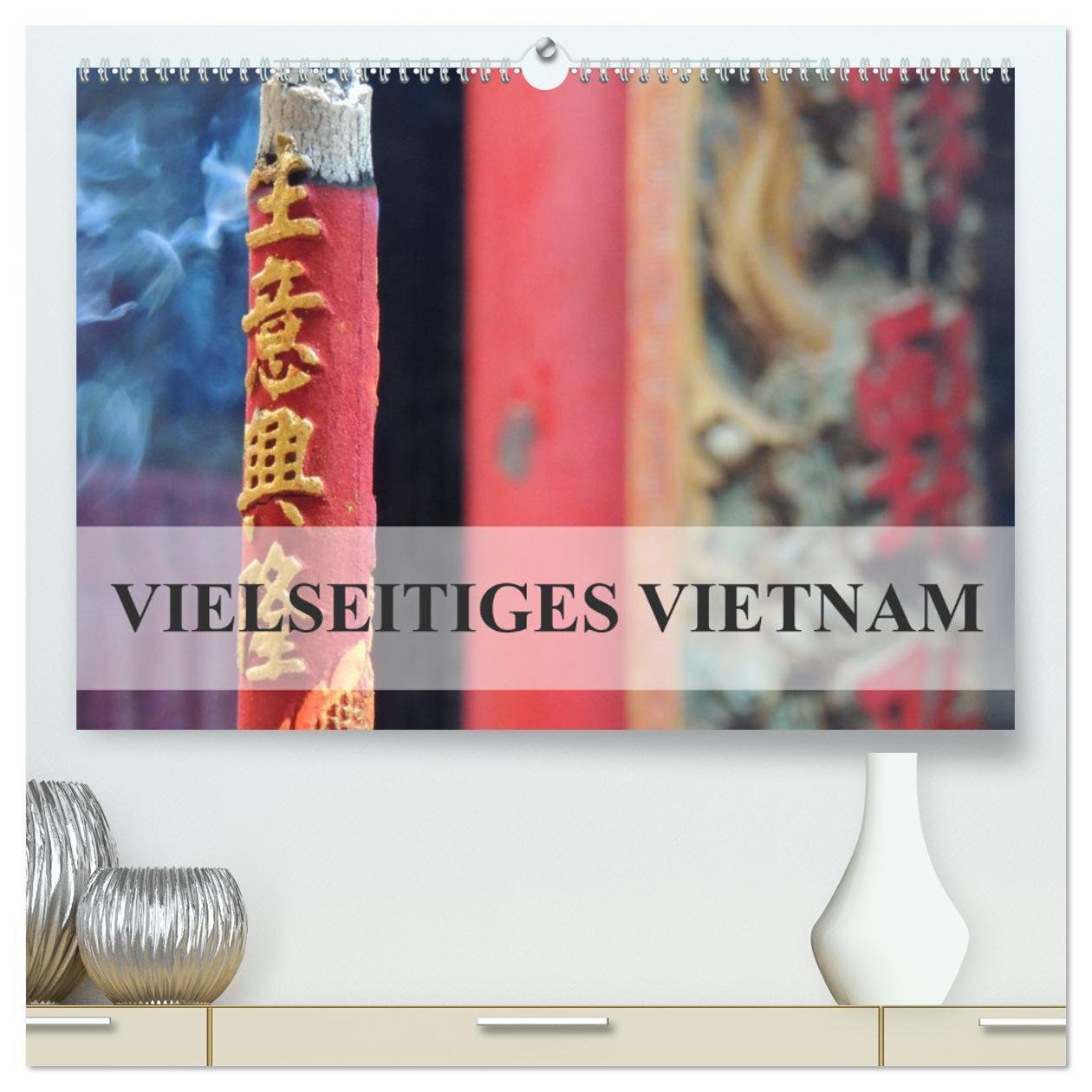 Cover: 9783383497087 | Vielseitiges Vietnam (hochwertiger Premium Wandkalender 2024 DIN A2...