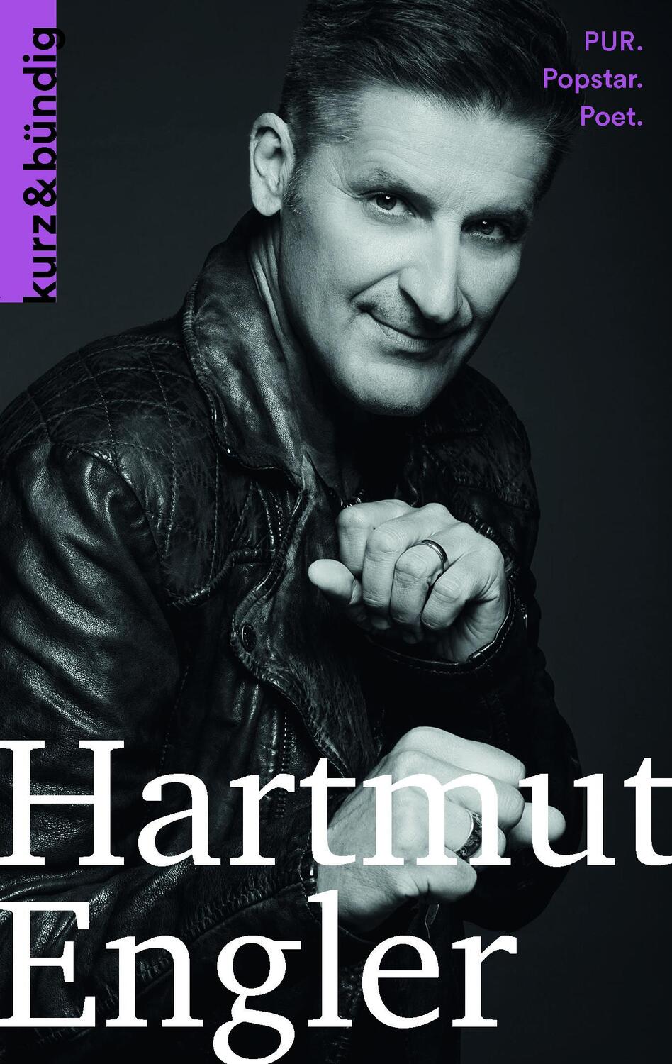 Cover: 9783907126103 | Hartmut Engler | PUR. Popstar. Poet. | Nadja Otterbach | Taschenbuch
