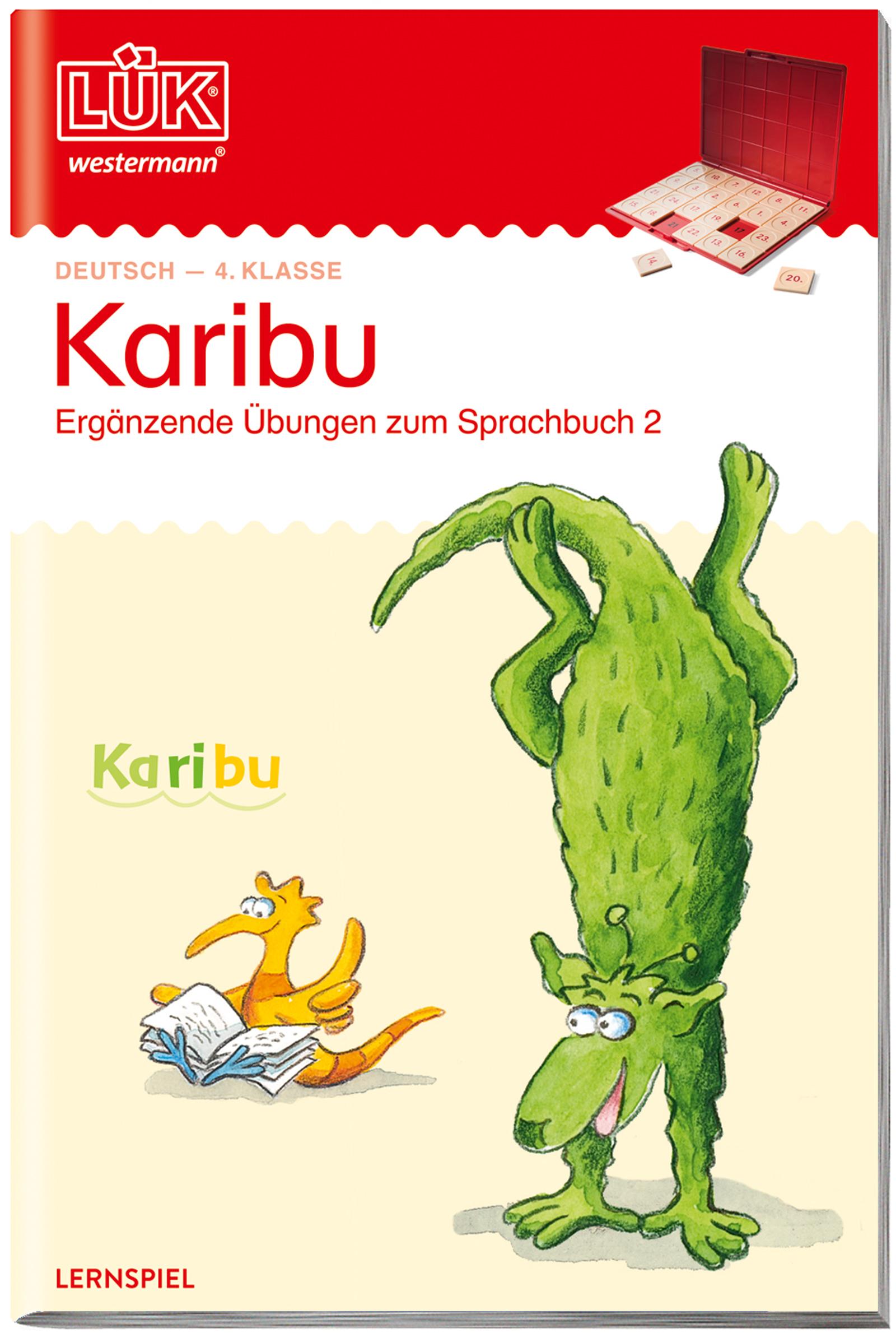 Cover: 9783837748864 | LÜK. Karibu - 4. Klasse. Ergänzende Übungen zum Sprachbuch 2 | Vogel