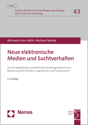 Cover: 9783848747429 | Neue elektronische Medien und Suchtverhalten | Evers-Wölk (u. a.)
