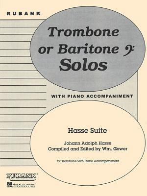 Cover: 9781495014741 | Hasse Suite | Trombone Solo with Piano - Grade 4 | William Gower
