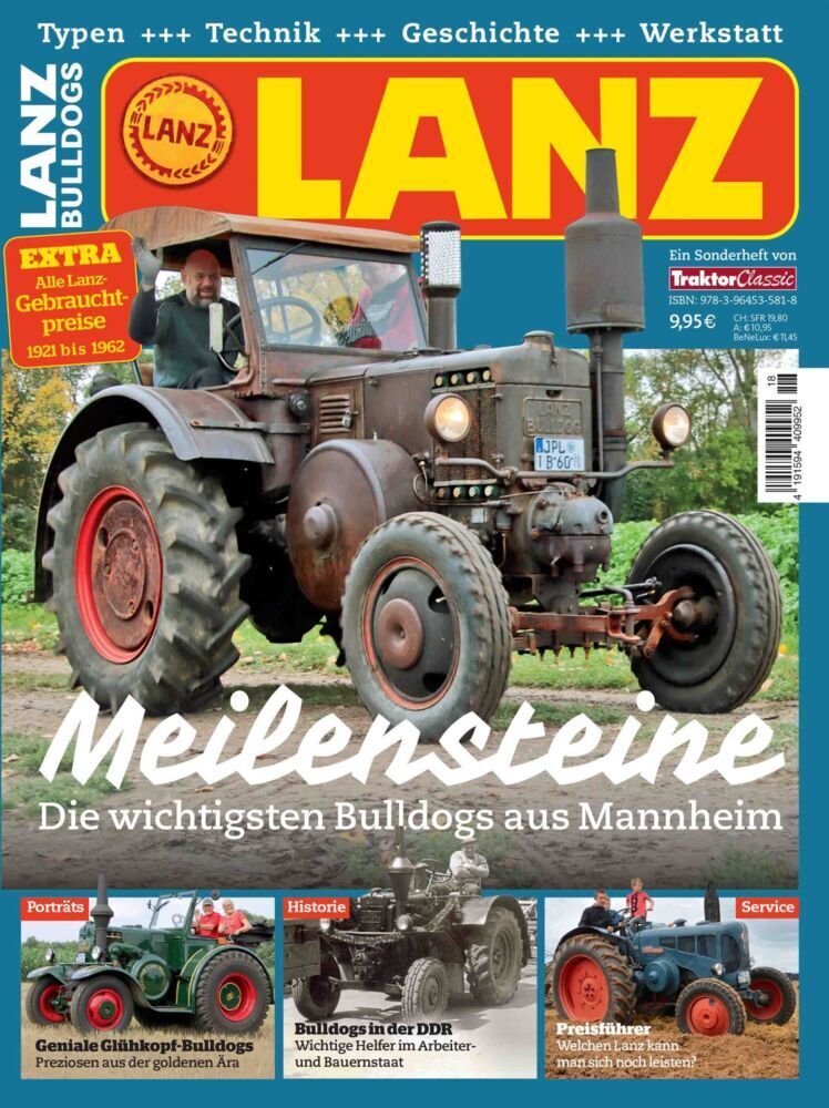 Cover: 9783964535818 | Lanz | Traktor Classic Special 18/2022 | Broschüre | 98 S. | Deutsch