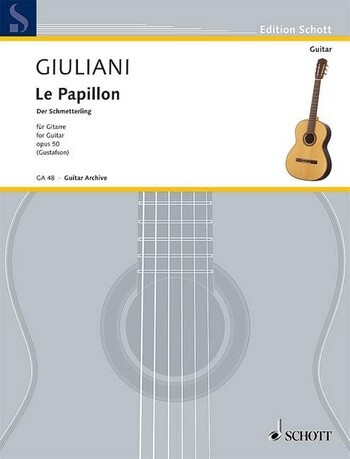 Cover: 9790001095044 | Schmetterling Opus 50 | Mauro Giuliani | Buch | 1980 | Schott Music