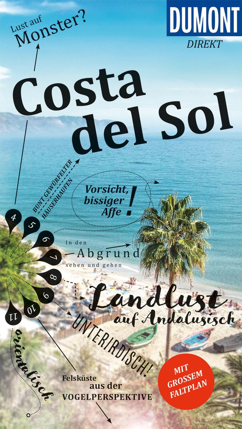 Cover: 9783616011097 | DuMont direkt Reiseführer Costa del Sol | Mit großem Faltplan | Buch