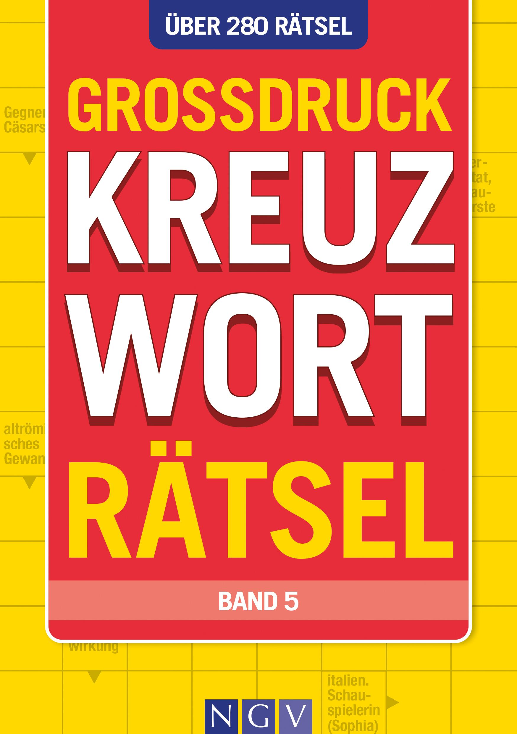 Cover: 9783625197256 | Großdruck Kreuzworträtsel - Band 5 | Taschenbuch | 320 S. | Deutsch