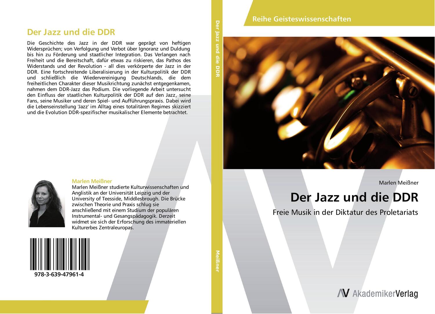 Cover: 9783639479614 | Der Jazz und die DDR | Freie Musik in der Diktatur des Proletariats