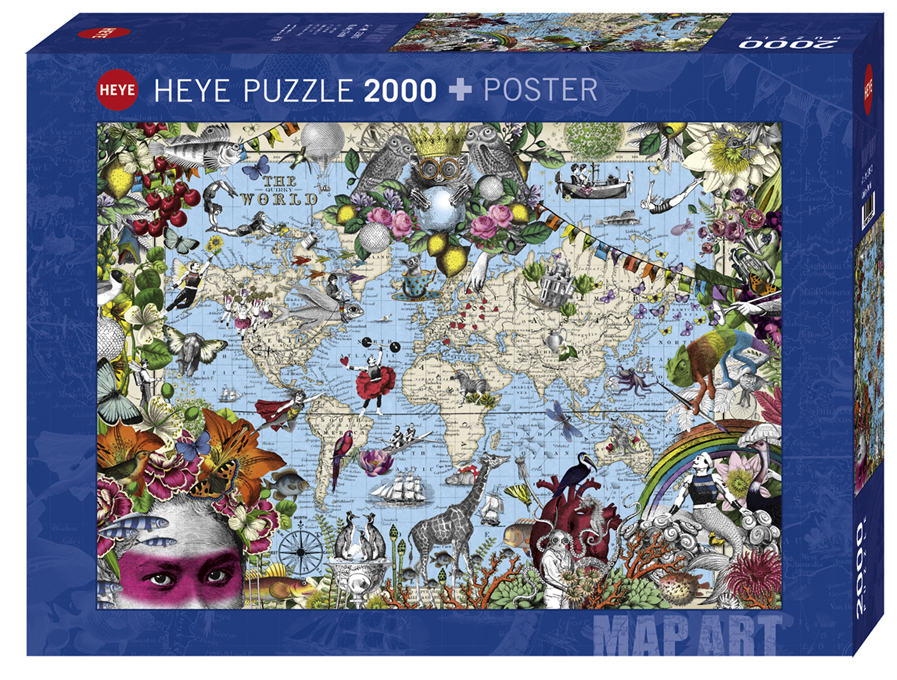 Cover: 4001689299132 | Quirky World (Puzzle) | Pabuku | Spiel | In Spielebox | 29913 | 2020
