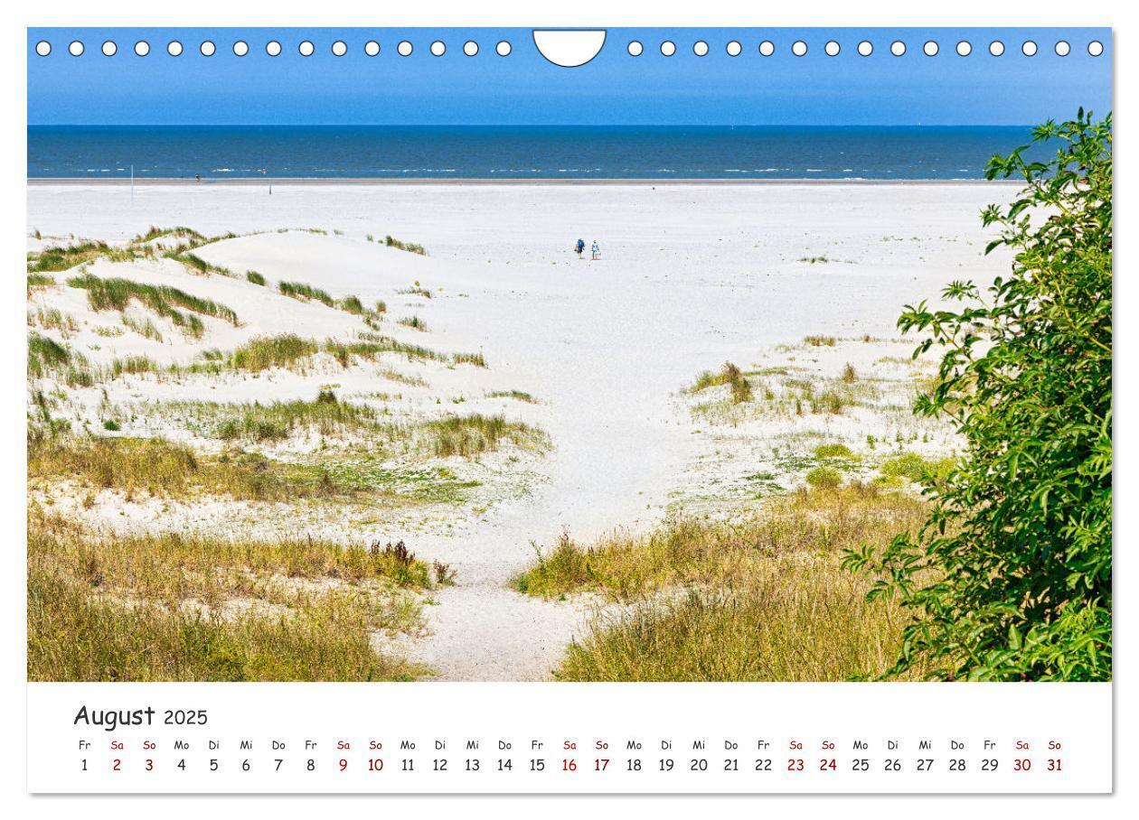 Bild: 9783435029297 | Sehnsuchtinsel Langeoog (Wandkalender 2025 DIN A4 quer), CALVENDO...